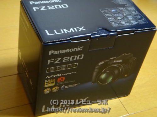 LUMIX DMC-FZ200 パッケージ箱