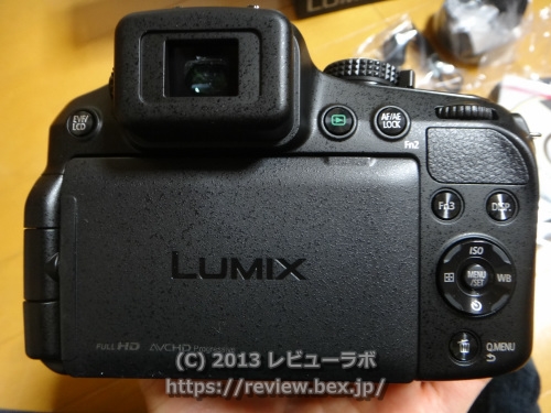 LUMIX DMC-FZ200 ボディ背面