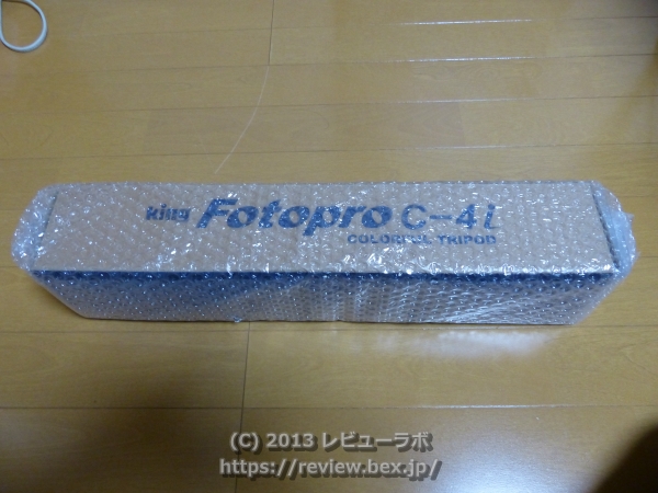 Fotoproシリーズ アルミ三脚 C-4i（チタン） パッケージ箱