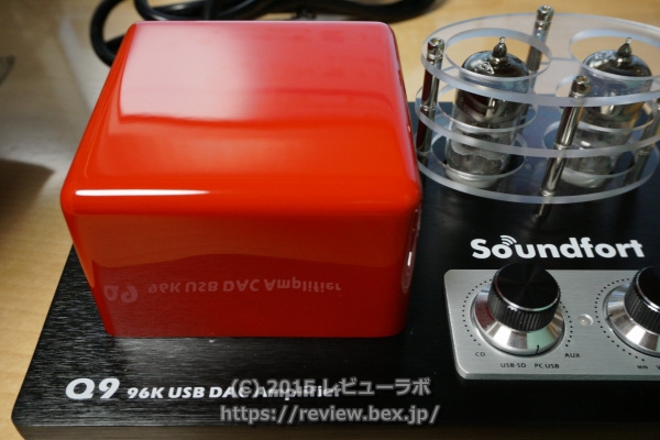 Soundfort ハイレゾ対応USBDAC搭載 真空管ハイブリッドアンプ 「Q9」