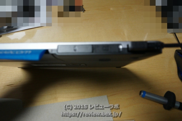 Wacomのペンタブレット「Intuos pen small CTL-480/S1」 背面